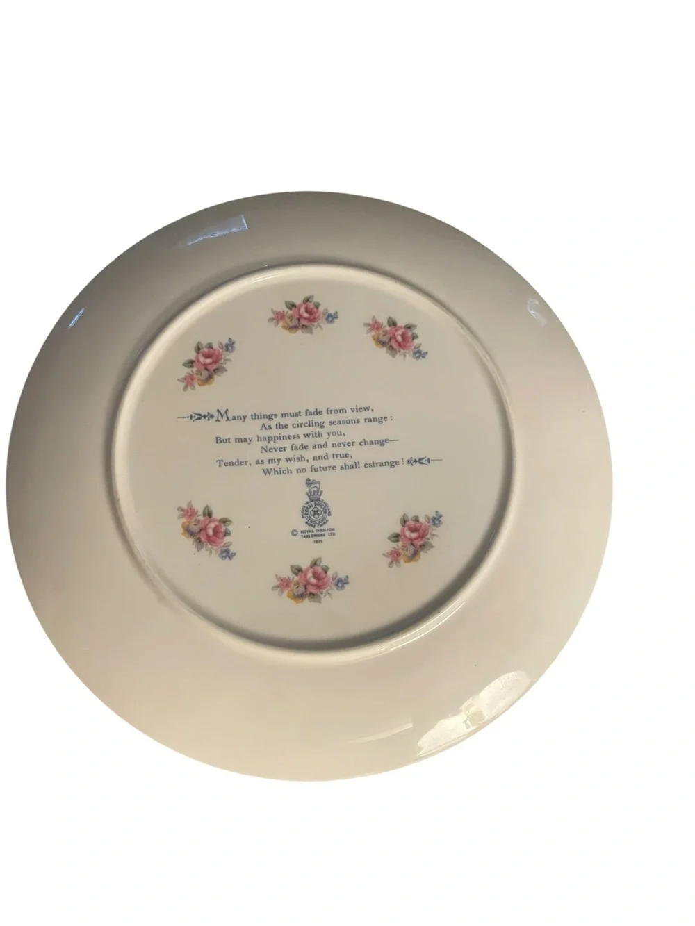 Royal Doulton Valentine's Day 1976 Collector Plate